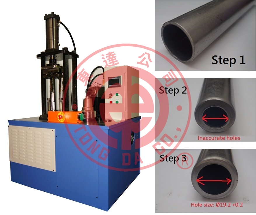 TD-738 Tube Edge-Folding and Punching Machine(FOR GAS SPRING)